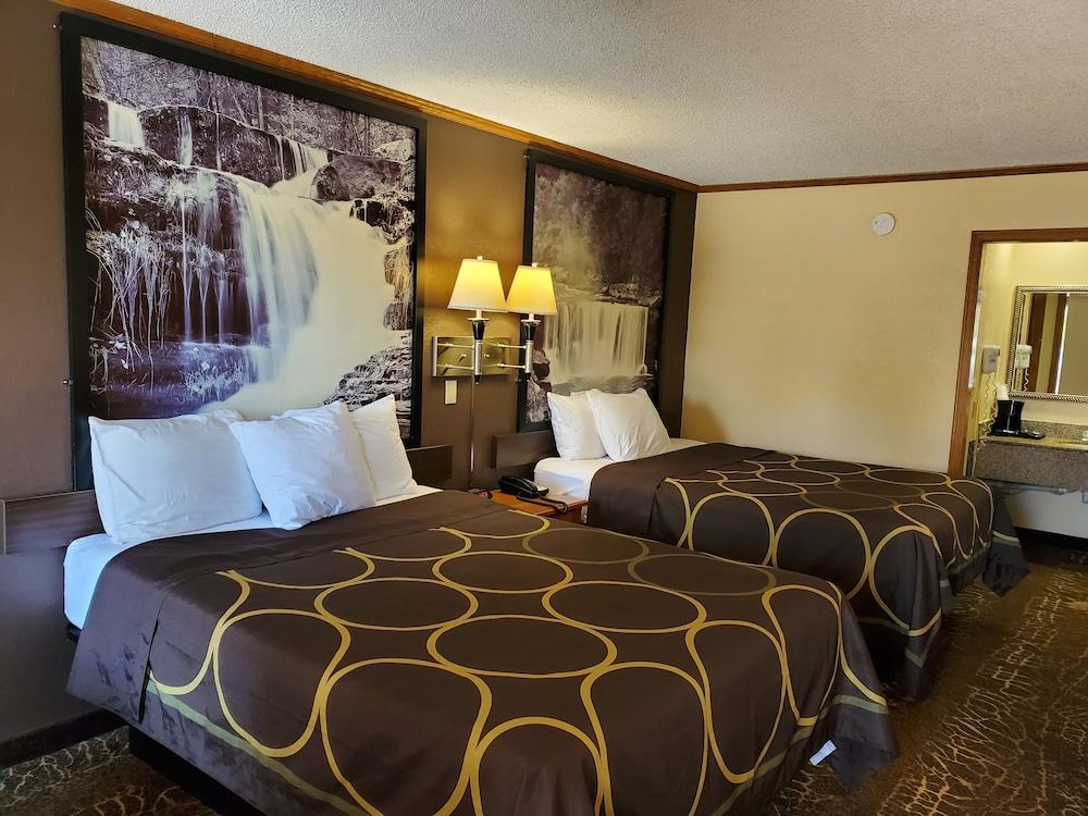 Super 8 By Wyndham Kansas City Airport North Exterior foto